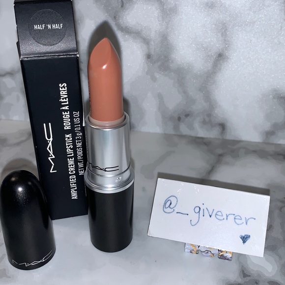 NIB HALF N HALF Amplified Lipstick MAC - Picture 3 of 16